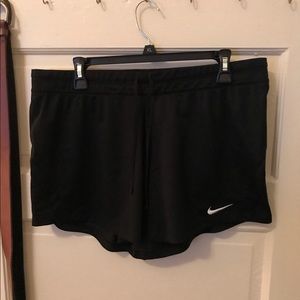 Women’s Black Nike Dri-Fit Shorts XL